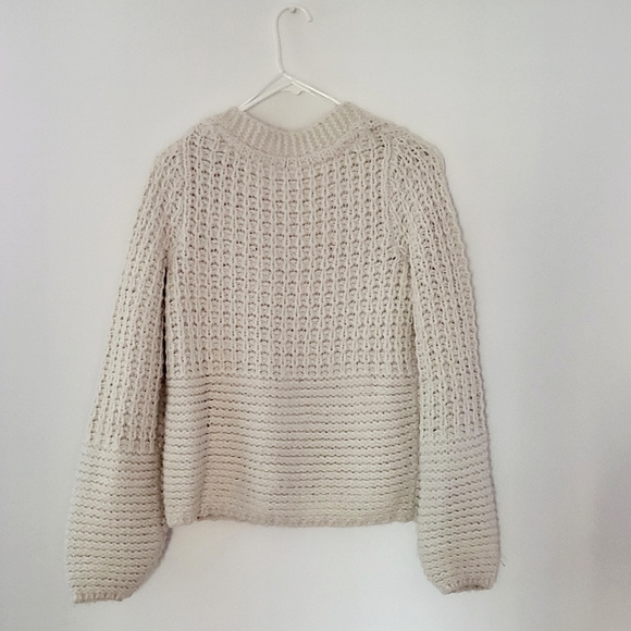 Twik Cream-Colored Knit Sweater - Picture 2 of 4